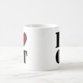 I Liebe der Berufstherapie Kaffeetasse (Mittel)