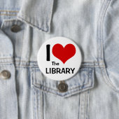 I Liebe der Bibliothek Button (Beispiel)