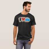 I Liebe der Cloud - Salesforce Blue Classic T - Sh T-Shirt (Vorne ganz)