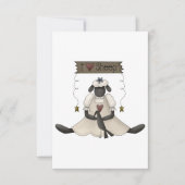 I Liebe der Einladungen von Schafen (Vorderseite)