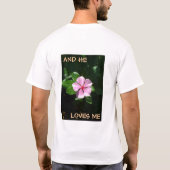 I LIEBE, DER GÄRTNER - männliche Gärtner T-Shirt (Rückseite)