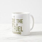 I Liebe der Geruch der Turbinentreibstoff-Tasse Kaffeetasse (VorderseiteRechts)