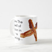 I Liebe der Geruch des Speckes am Morgen… Kaffeetasse (Vorderseite Links)