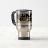 I Liebe der Geruch des Turbinentreibstoffs Reisebecher (Vorderseite Links)