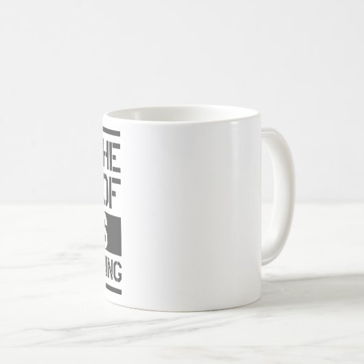 i Liebe der Geruch von Avgas am Morgen Kaffeetasse (VorderseiteRechts)