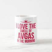 I Liebe der Geruch von Avgas Tasse (Mittel)