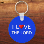I LIEBE DER HERR SCHLÜSSELANHÄNGER (Vorderseite)
