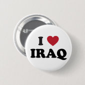 I Liebe der Irak Button (Vorne & Hinten)