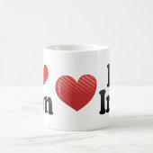 I Liebe der Iran Kaffeetasse (Mittel)