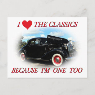 I Liebe der Klassiker 2 Postkarte