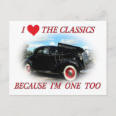 I Liebe der Klassiker 2 Postkarte (Vorderseite)
