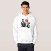 I Liebe der koreanischen GRILLEN (고 기 이) Hoodie (Vorne ganz)