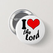 I Liebe der Lord Button (Vorne & Hinten)
