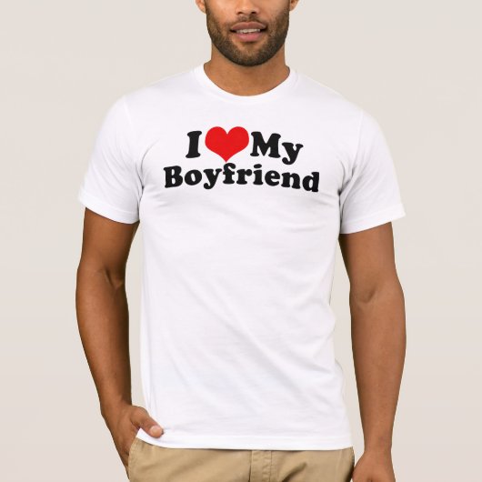 I Liebe der mein Tag Freundvalentines T-Shirt (Vorderseite)