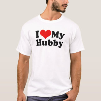 I Liebe der mein Tag Hubby-Ehemannvalentines T-Shirt