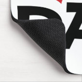 I Liebe der mein Vatertag Vater-Mousepad Mousepad (Ecke)
