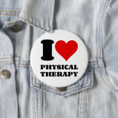 I LIEBE DER PHYSISCHEN THERAPIE BUTTON (Beispiel)