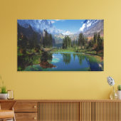 I. Liebe der Rocky Mountains Canvas Prints Leinwanddruck (Insitu (Wohnzimmer))