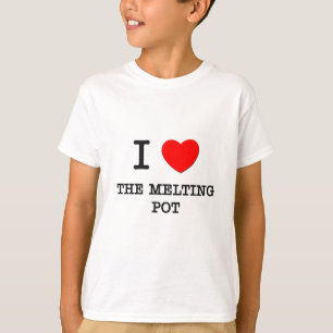 I Liebe der schmelzende Topf T-Shirt