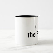 I Liebe der Schwarzen 2-Tönigen Tasse Formulare (v (Mittel)