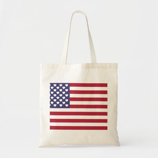 I LIEBE DER USA, AMERIKA FLA TRAGETASCHE (Vorne)