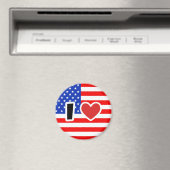 I Liebe der USA Magnet (In Situ (Geschirrspüler))