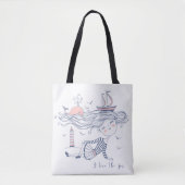I Liebe der Wasser-Whimsikal-Tote-Tasche Tasche (Vorderseite)
