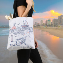 I Liebe der Wasser-Whimsikal-Tote-Tasche