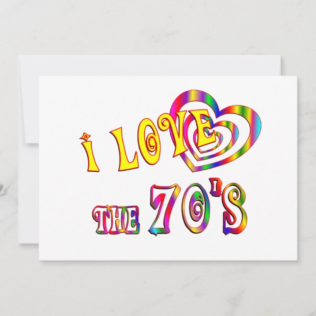 I Liebe des 70ers (Vorderseite)