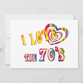 I Liebe des 70ers