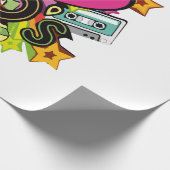 i Liebe des 80ers Geschenkpapier (Ecke)