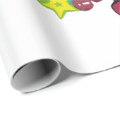 i Liebe des 80ers Geschenkpapier (Rolleneckpunkt)