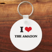 I Liebe des Amazonas Schlüsselanhänger (Vorderseite)