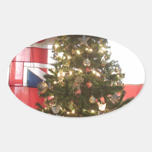 I Liebe des britischen Holiday Special Event Ar Ovaler Aufkleber