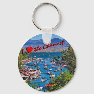 I Liebe des Channel-Schlüsselanhängers Schlüsselanhänger