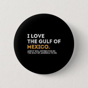 I Liebe des Golfs von Mexiko Golf von Amerika Juli Button
