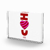 I Liebe des horizontalen Foto-Blocks Fotoblock (Rechts)
