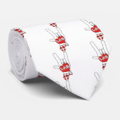 I LIEBE DES LABRADOR-ASL-ZEICHENS KRAWATTE (Gerollt)