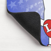 I LIEBE DES LABRADOR-ASL-ZEICHENS MOUSEPAD (Ecke)
