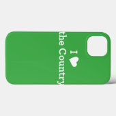 I Liebe des Landes Case-Mate iPhone Hülle (Rückseite (Horizontal))