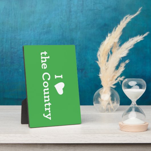 I Liebe des Landes Fotoplatte (Seite)