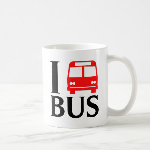 I Liebe des Liebe-Bus- I der Bus des Bus- Kaffeetasse