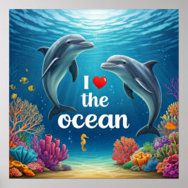 I Liebe des Ozeans Poster