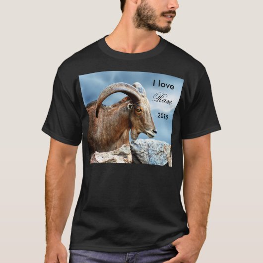 I Liebe des Rams T-Shirt (Vorderseite)