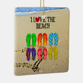 I Liebe des Strandes Keramikornament (Rechts)