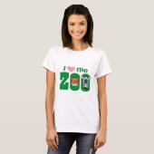 I Liebe des ZOO T-Shirt (Vorne ganz)