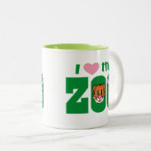 I Liebe des ZOO Zweifarbige Tasse (VorderseiteRechts)