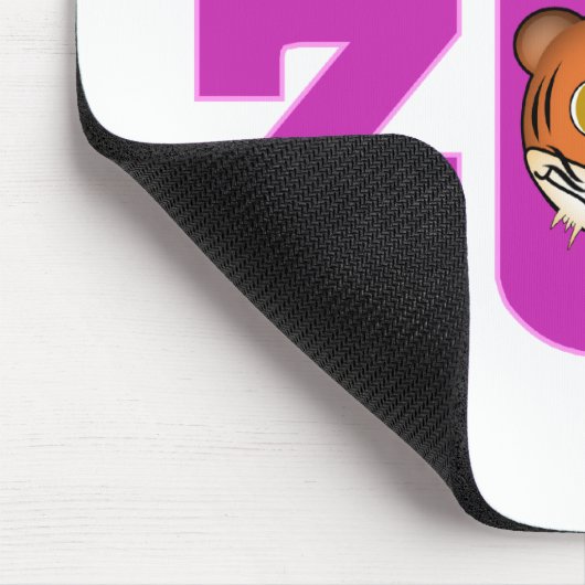 I Liebe des Zoos Mousepad (Ecke)