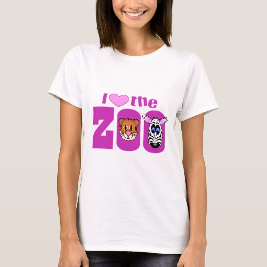 I Liebe des Zoos T-Shirt (Vorderseite)