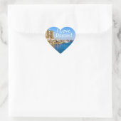 I Liebe Destin Florida Heart Shaped Stickers (Tasche)